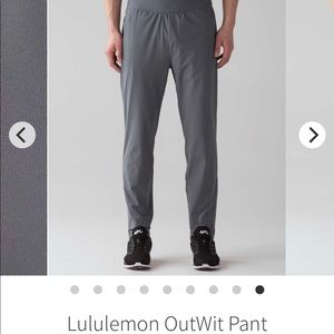 Lululemon men’s outwit sport trainer pant
